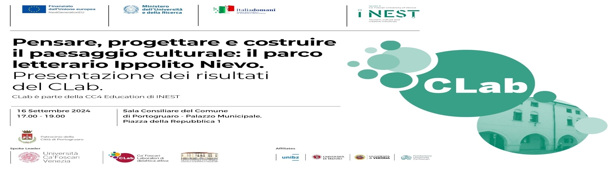 Immagine Pensare, progettare e costruire il paesaggio culturale
